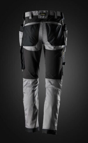 6241 Stretch Werkbroek met Holsterzakken Lichtgrijs