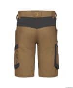 AXIS Next Stretch Werkshort Leembruin/Antracietgrijs