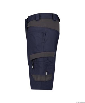 AXIS Next Stretch Werkshort Nachtblauw/Antracietgrijs