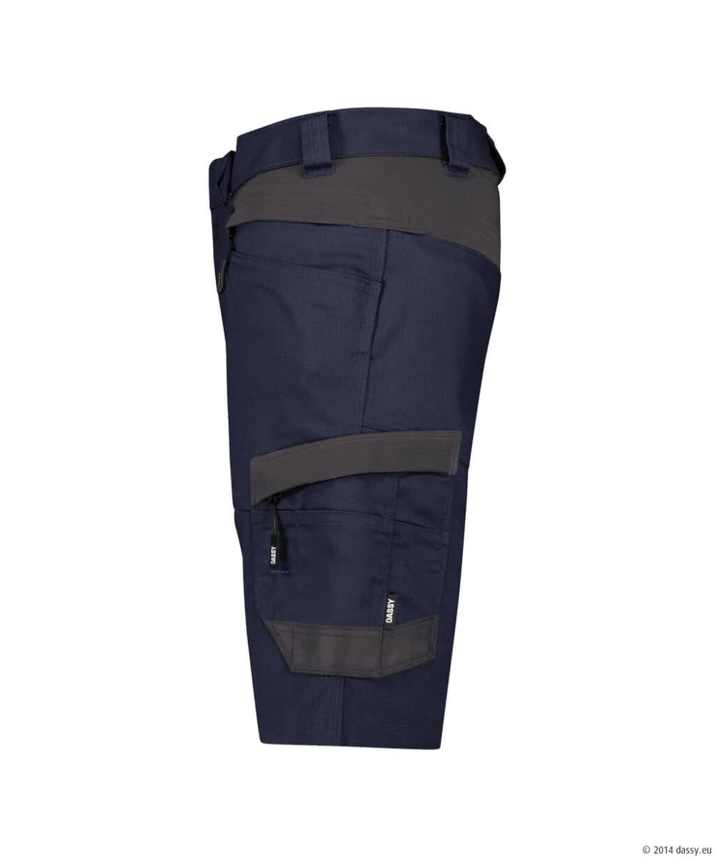 AXIS Next Stretch Werkshort Nachtblauw/Antracietgrijs