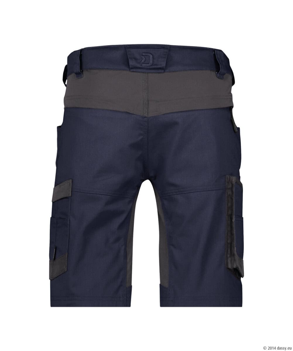 AXIS Next Stretch Werkshort Nachtblauw/Antracietgrijs