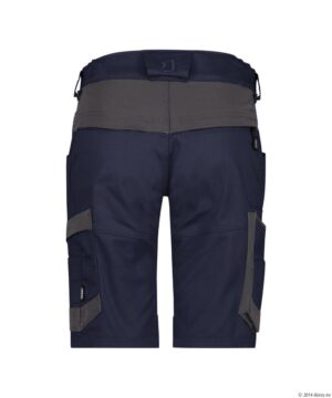 Axis Next Dames Stretch Werkshort Nachtblauw/Antracietgrijs