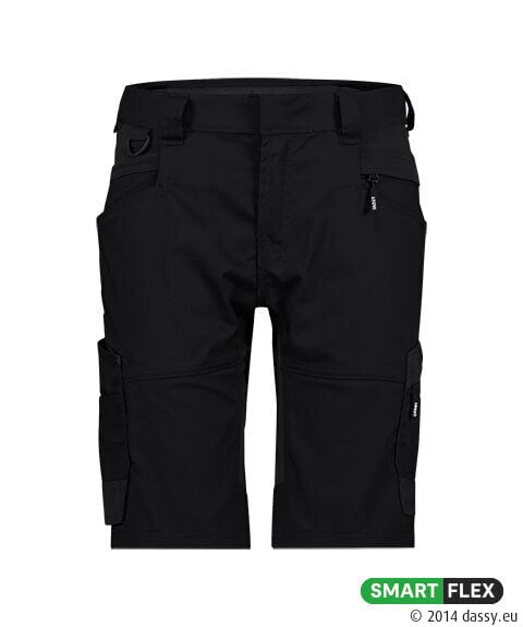 AXIS Next Dames Stretch Werkshort Zwart