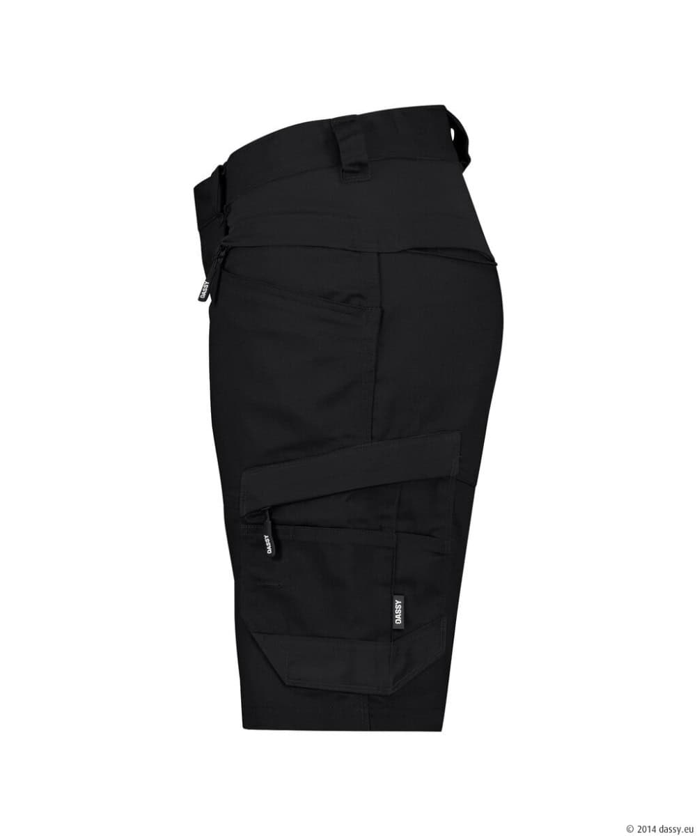 AXIS Next Dames Stretch Werkshort Zwart