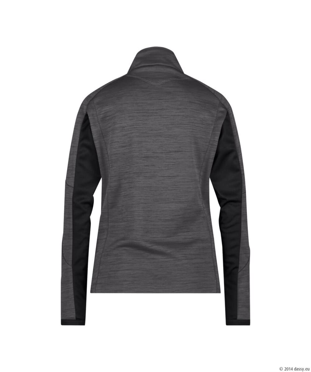 CONVEX Next Dames Vest Antracietgrijs/Zwart