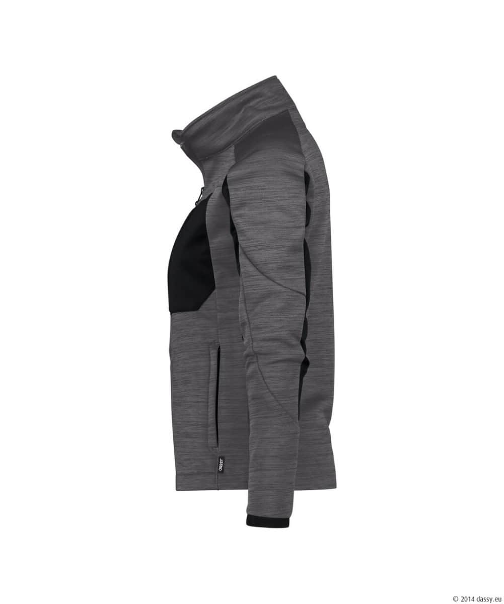 CONVEX Next Dames Vest Antracietgrijs/Zwart