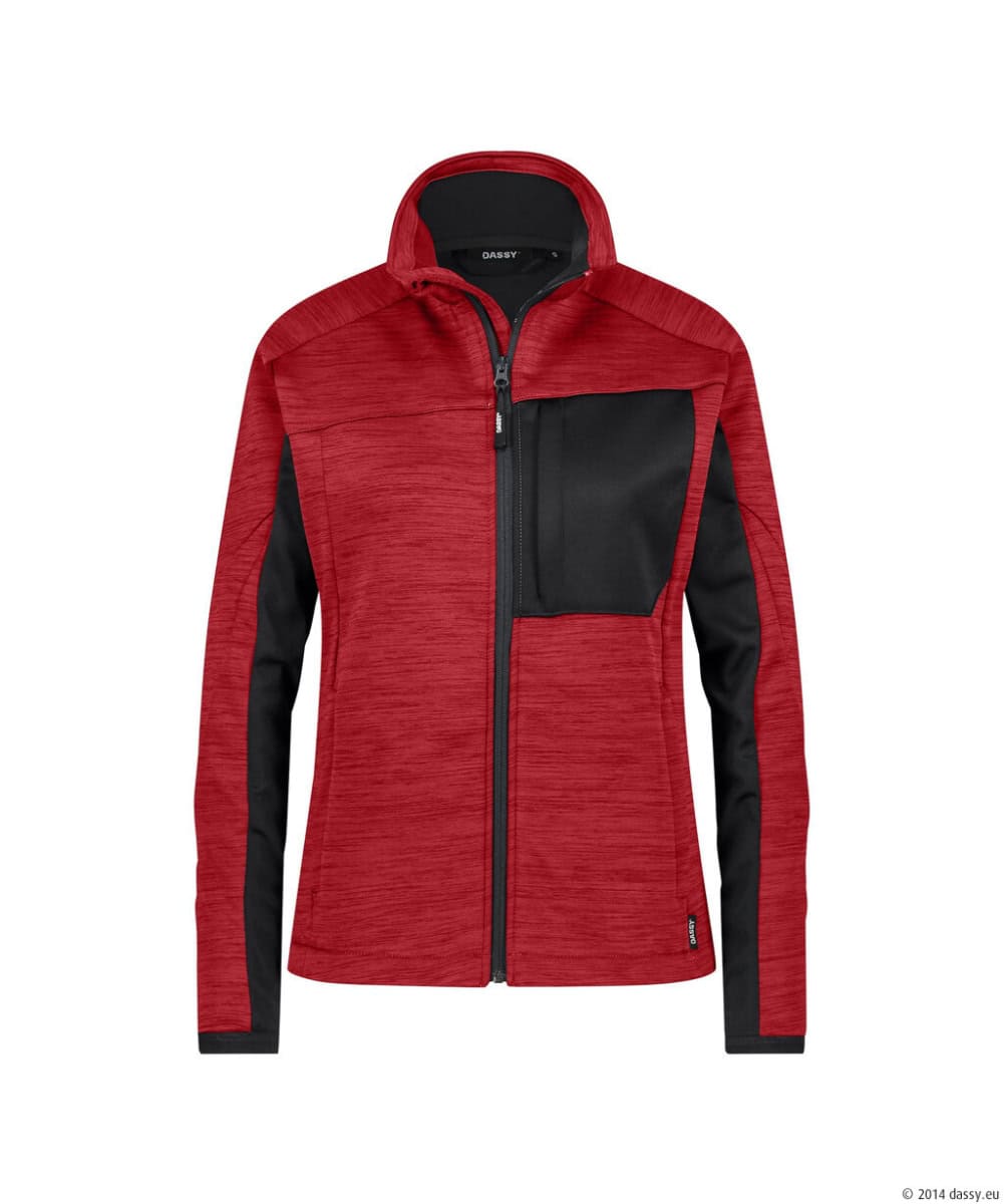 CONVEX Next Dames Vest Rood/Zwart