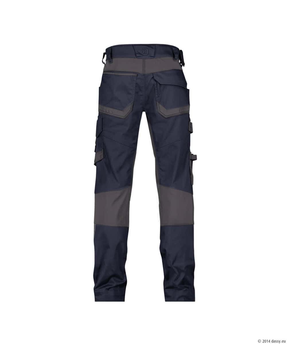 DYNAX Next Stretch Werkbroek PLUS Nachtblauw/Antracietgrijs