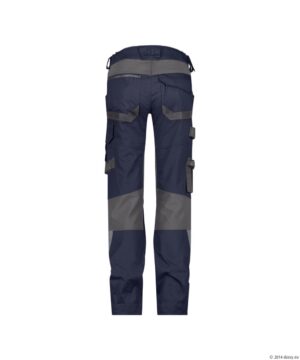 Dynax Next Stretch Werkbroek Dames Nachtblauw/Antracietgrijs