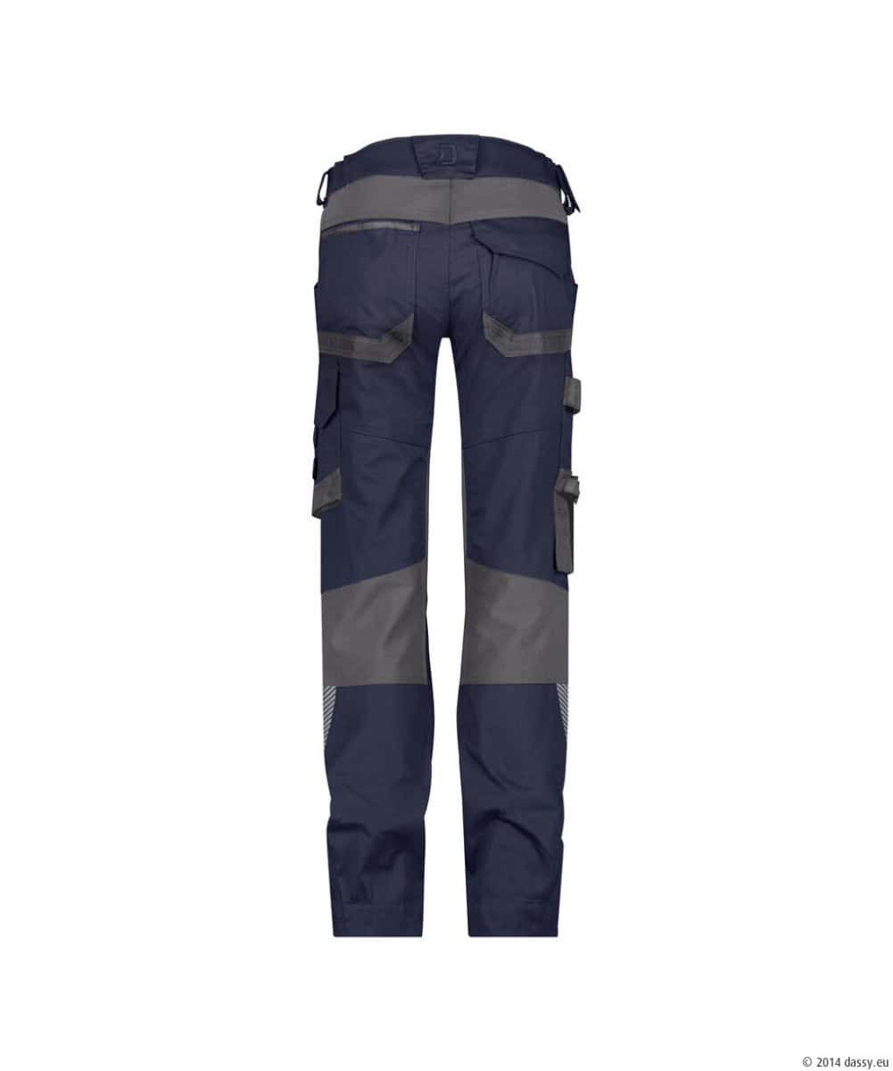 Dynax Next Stretch Werkbroek Dames Nachtblauw/Antracietgrijs