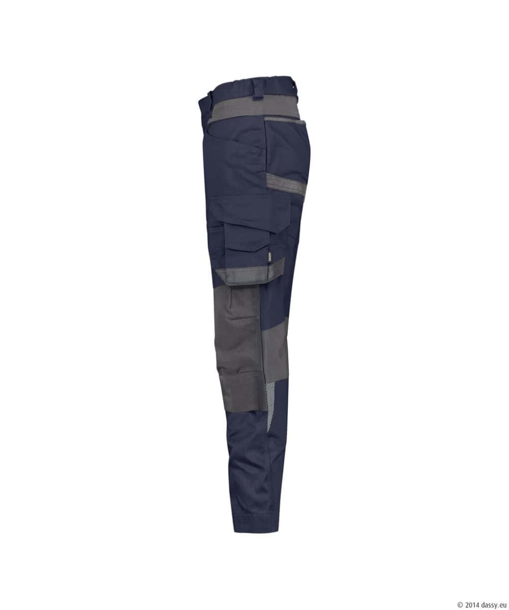 Dynax Next Stretch Werkbroek Dames Nachtblauw/Antracietgrijs