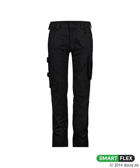 Dynax Next Stretch Werkbroek Dames Zwart