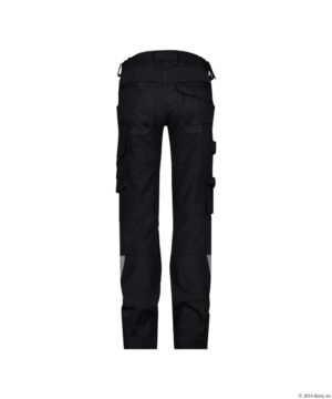 Dynax Next Stretch Werkbroek Dames Zwart