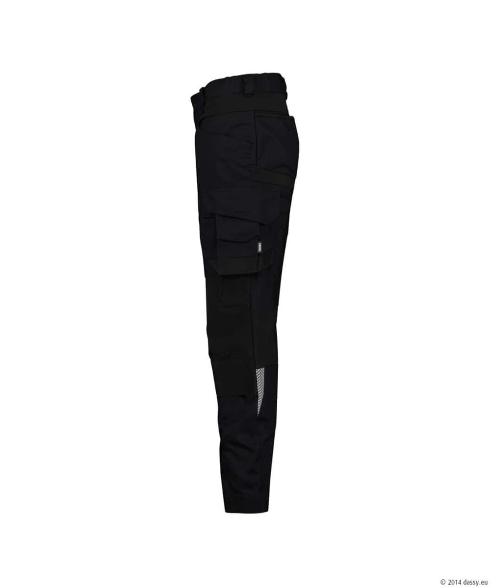 Dynax Next Stretch Werkbroek Dames Zwart