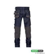 FLUX Next Stretch Werkbroek + Holsterzakken PLUS Nachtblauw/Antracietgrijs