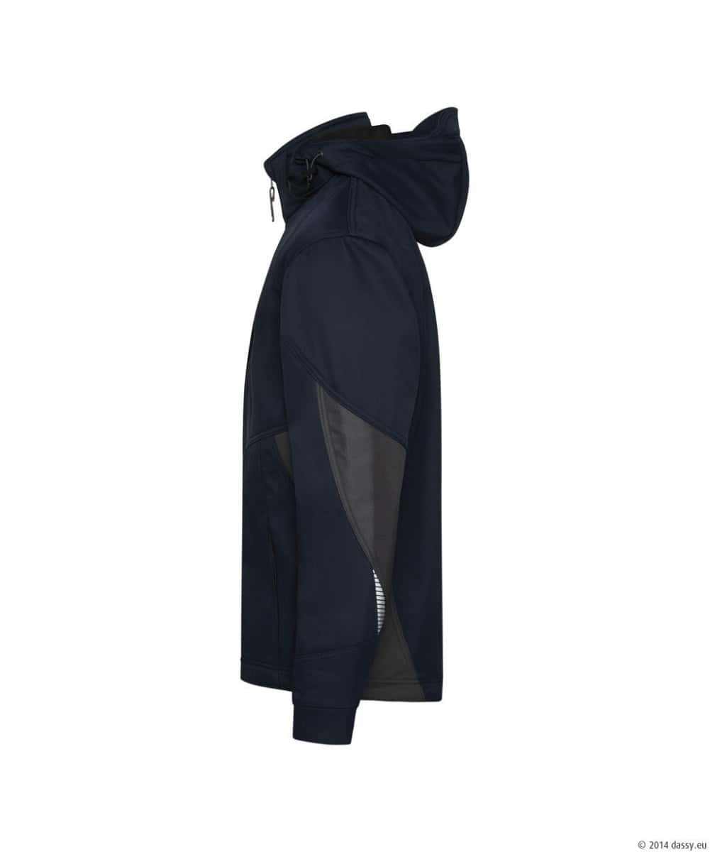 GRAVITY Next Softshell Nachtblauw/Antracietgrijs