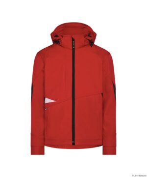 GRAVITY Next Softshell Rood/Zwart