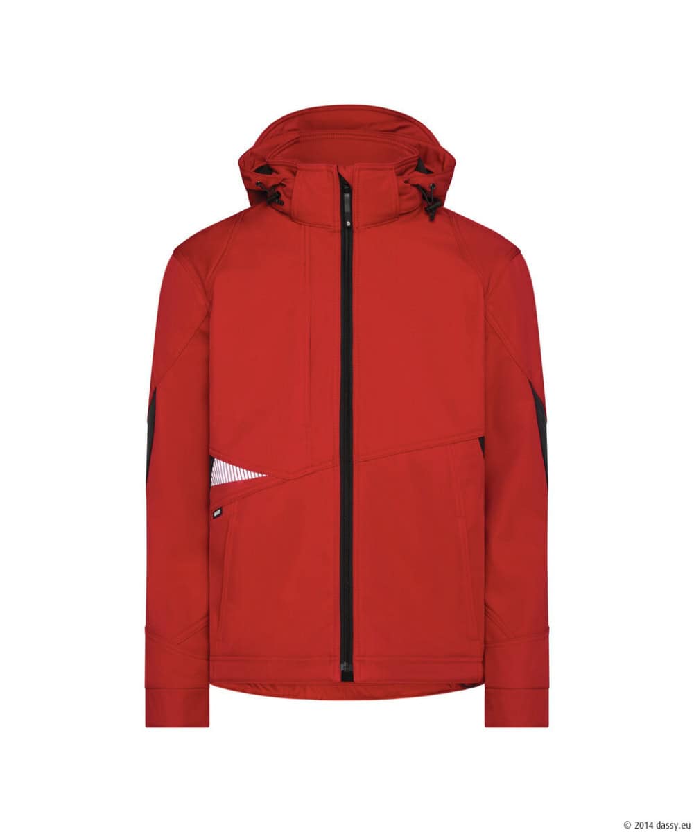 GRAVITY Next Softshell Rood/Zwart