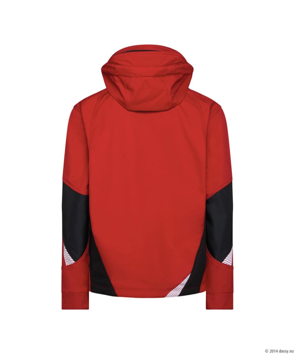 GRAVITY Next Softshell Rood/Zwart