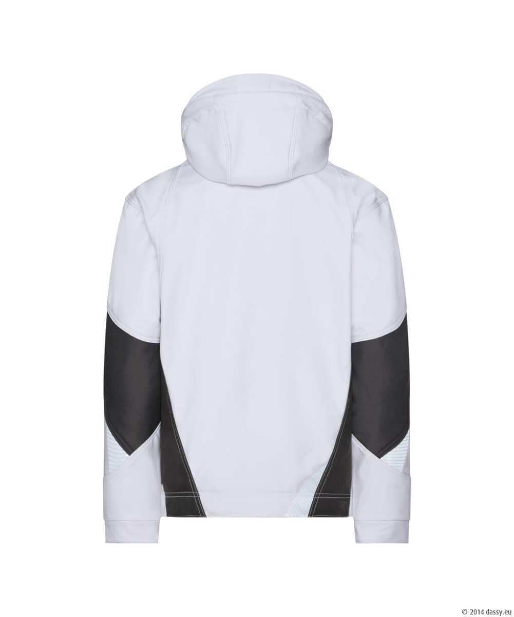 GRAVITY Next Softshell Wit/Antracietgrijs