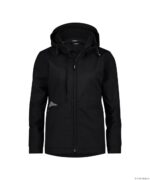 GRAVITY Next Softshell Women Antracietgrijs/Zwart COPY
