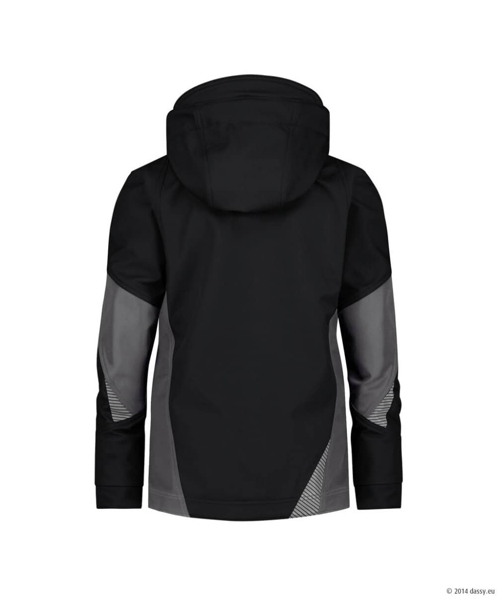 GRAVITY Next Softshell Women Antracietgrijs/Zwart COPY