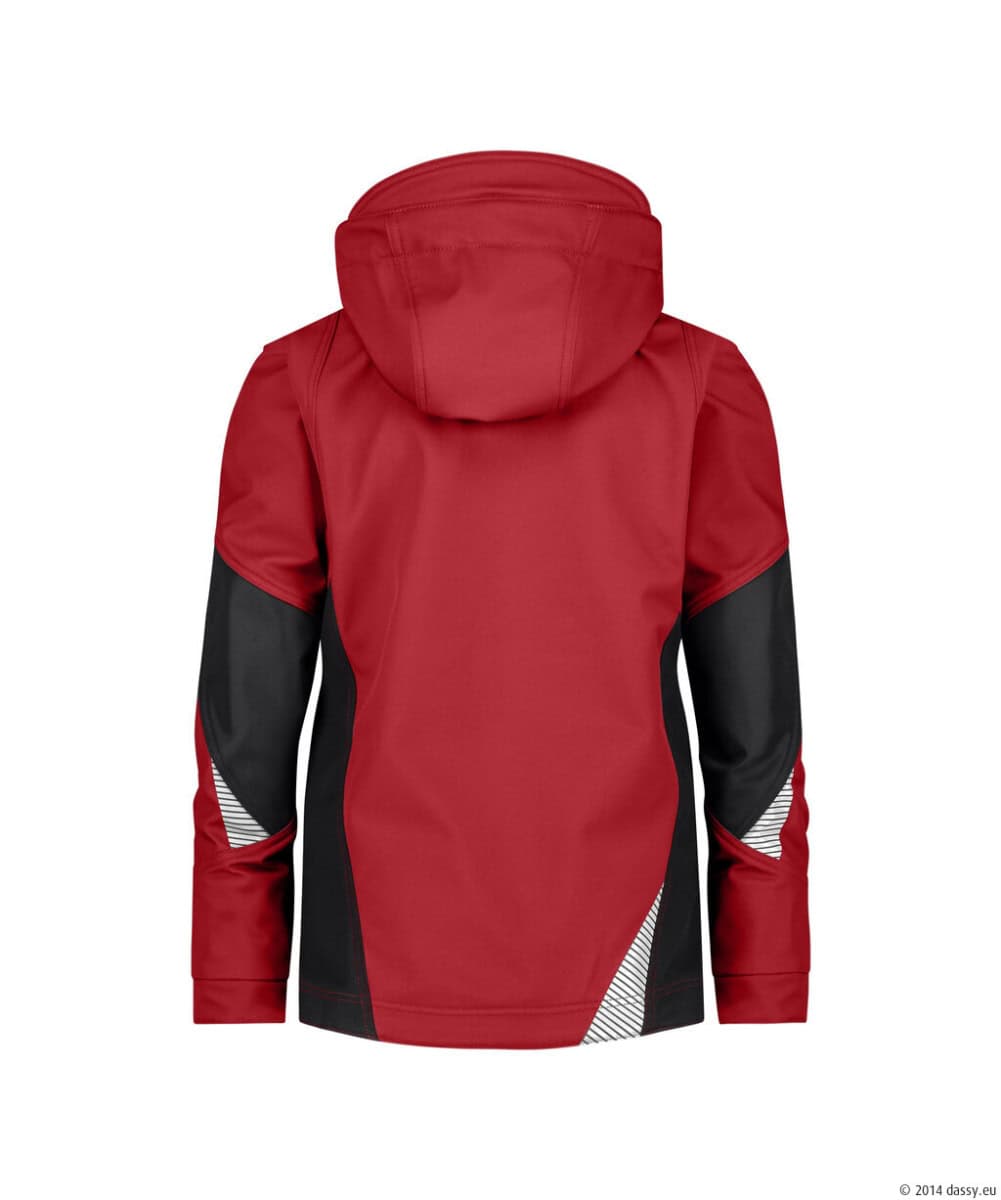 GRAVITY Next Softshell Women Rood/Zwart