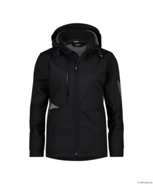 GRAVITY Next Softshell Women Zwart