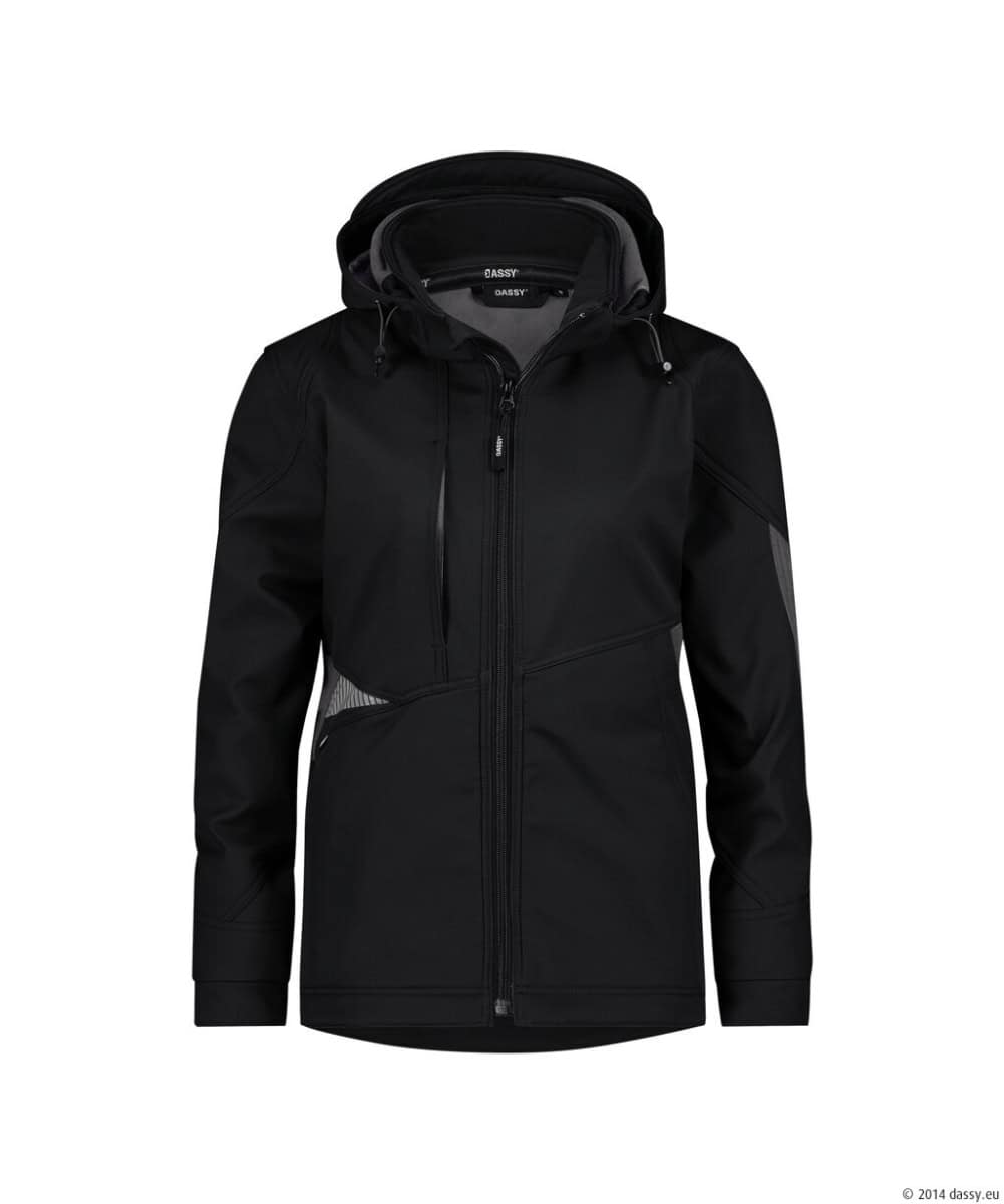 GRAVITY Next Softshell Women Zwart