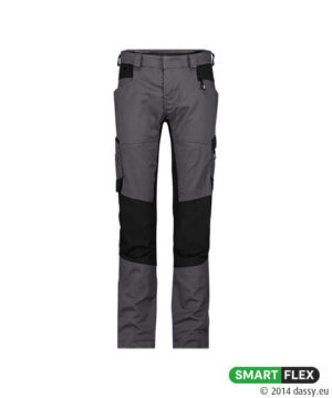 HELIX Next Stretch Werkbroek Dames Antracietgrijs/Zwart