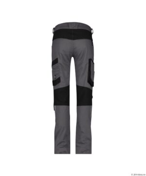 HELIX Next Stretch Werkbroek Dames Antracietgrijs/Zwart