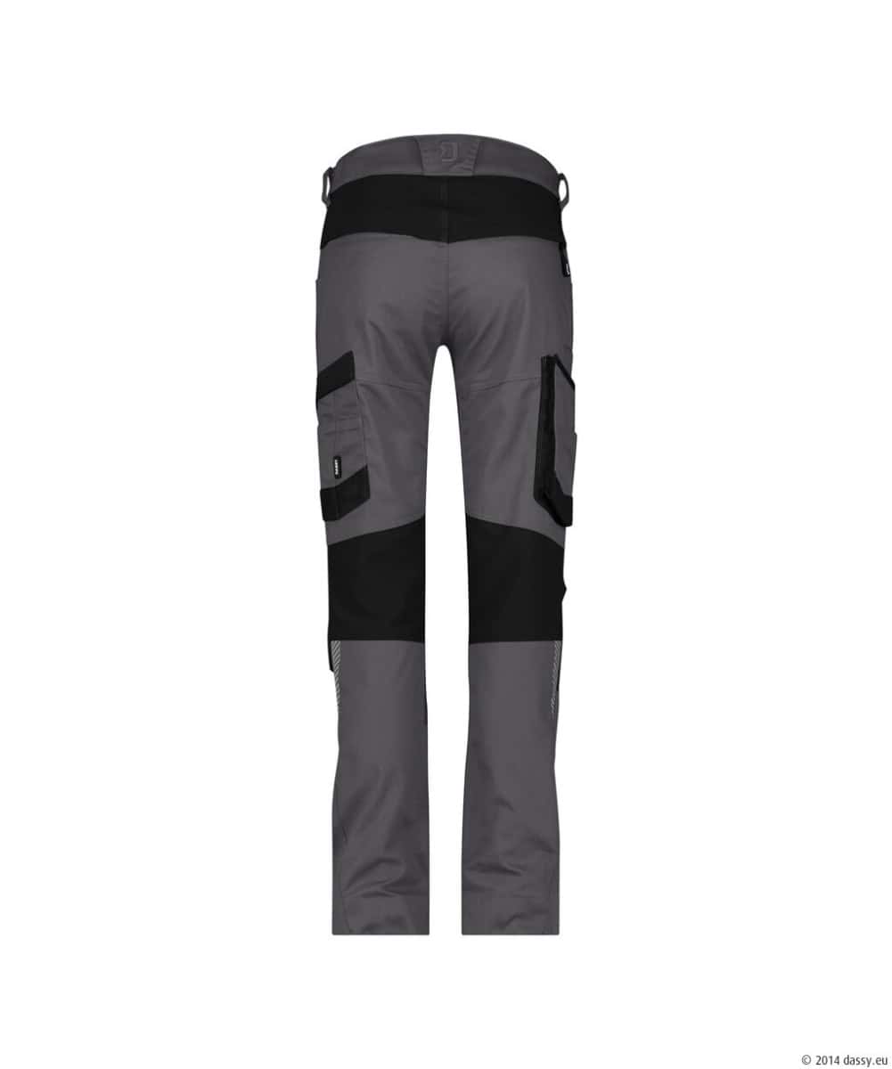 HELIX Next Stretch Werkbroek Dames Antracietgrijs/Zwart