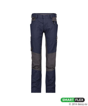 HELIX Next Stretch Werkbroek Dames Nachtblauw/Antracietgrijs