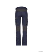HELIX Next Stretch Werkbroek Dames Nachtblauw/Antracietgrijs