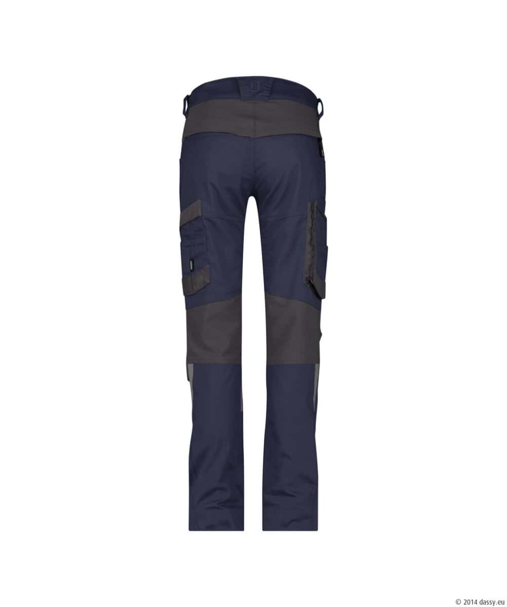 HELIX Next Stretch Werkbroek Dames Nachtblauw/Antracietgrijs