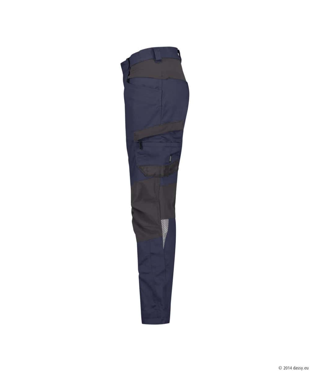 HELIX Next Stretch Werkbroek Dames Nachtblauw/Antracietgrijs