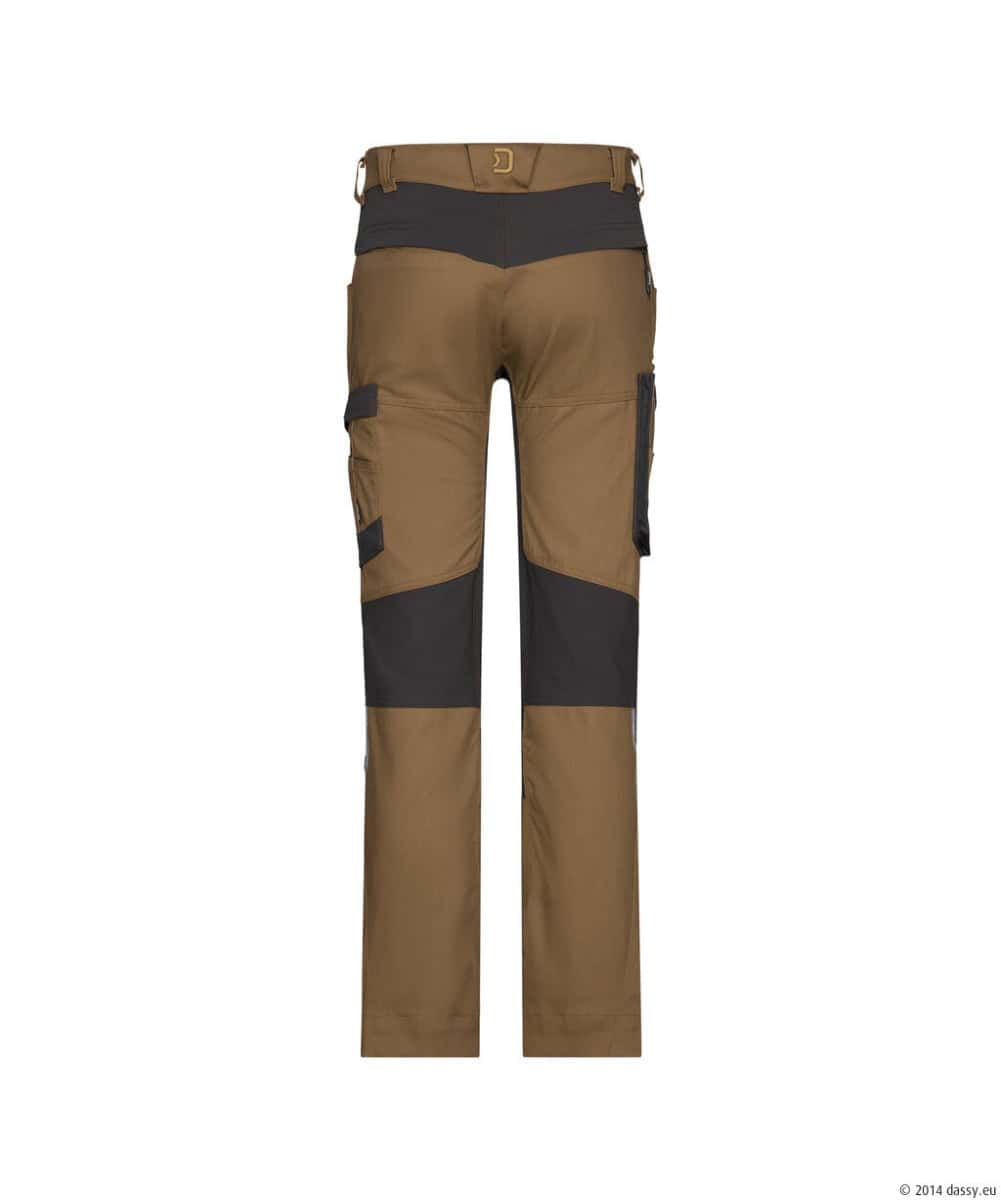 HELIX Next Stretch Werkbroek PLUS Leembruin/Antracietgrijs