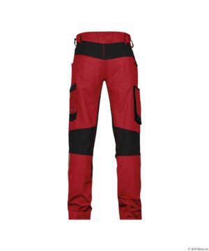 HELIX Next Stretch Werkbroek Rood/Zwart