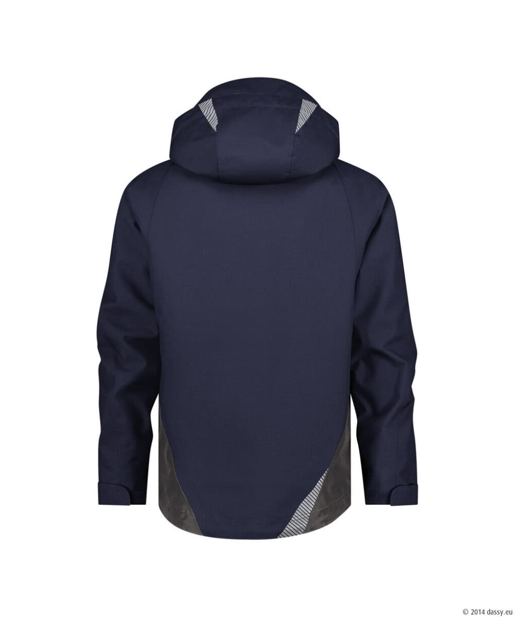 HYPER Next Winterjas Nachtblauw/Antracietgrijs