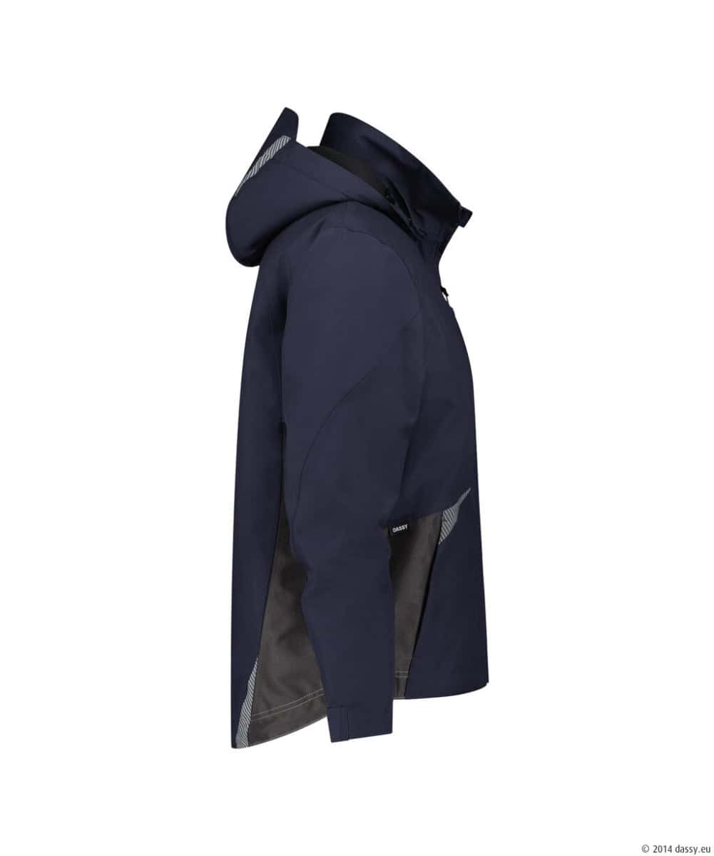 HYPER Next Winterjas Nachtblauw/Antracietgrijs