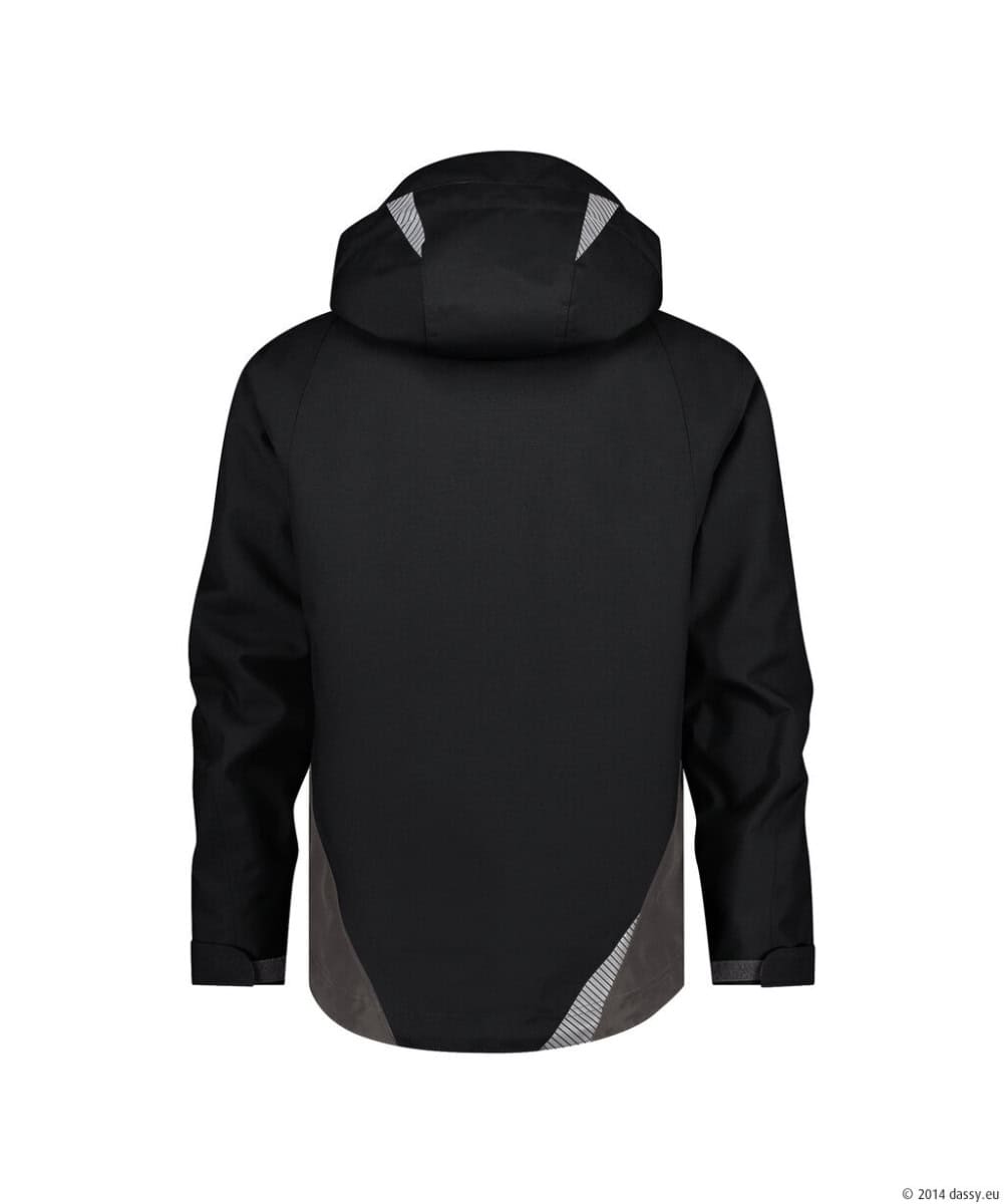 HYPER Next Winterjas Zwart/Antracietgrijs