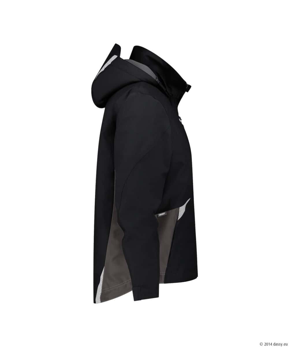 HYPER Next Winterjas Zwart/Antracietgrijs