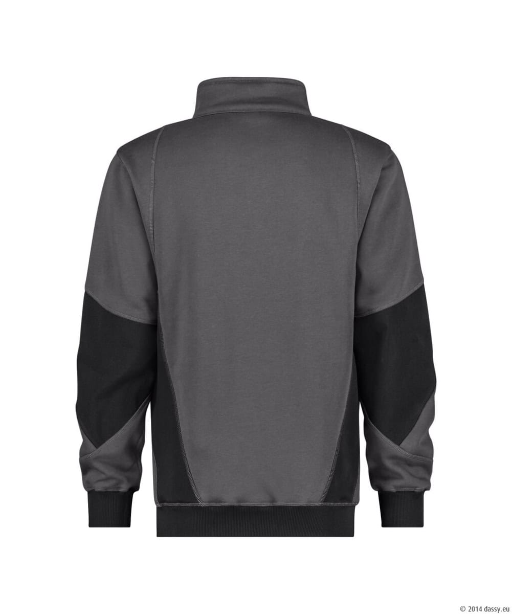 HYRAX Next Half Zip Antracietgrijs/Zwart