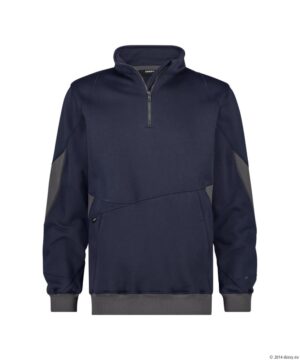 HYRAX Next Half Zip Nachtblauw/Antracietgrijs