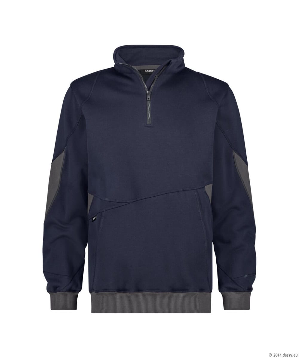 HYRAX Next Half Zip Nachtblauw/Antracietgrijs