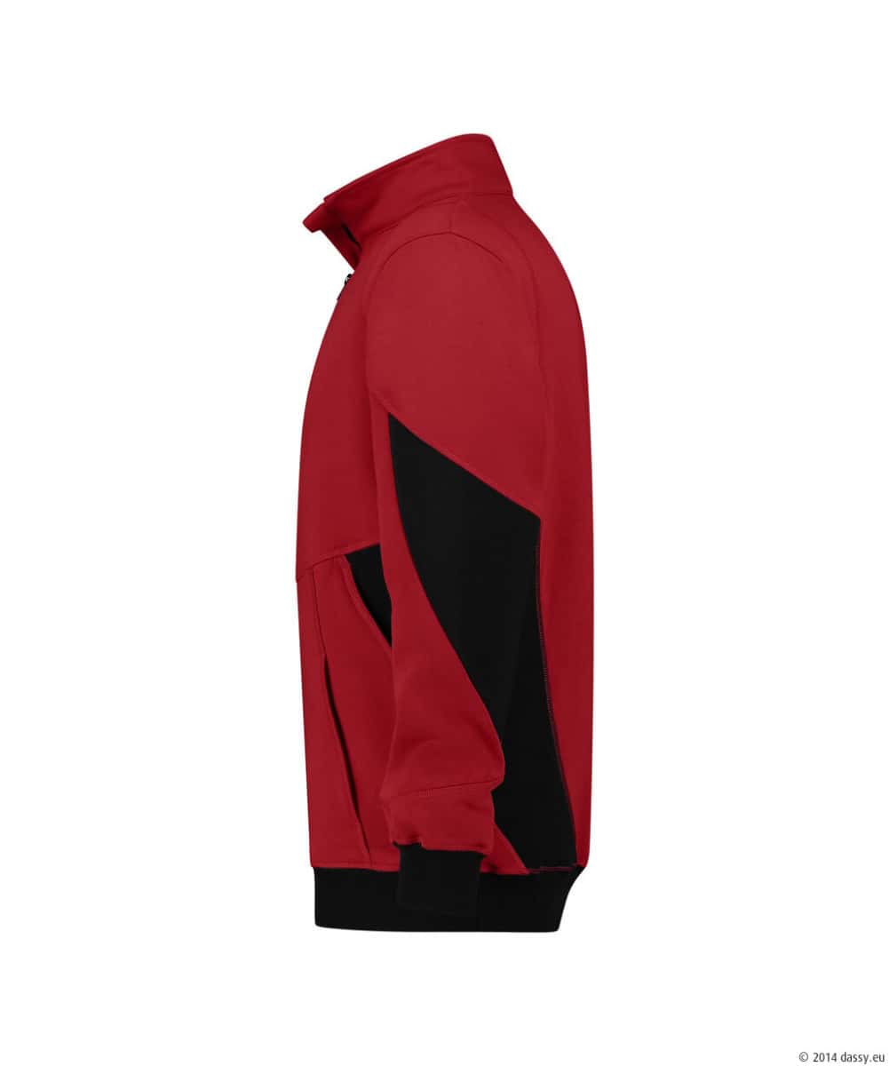 HYRAX Next Half Zip Rood/Zwart