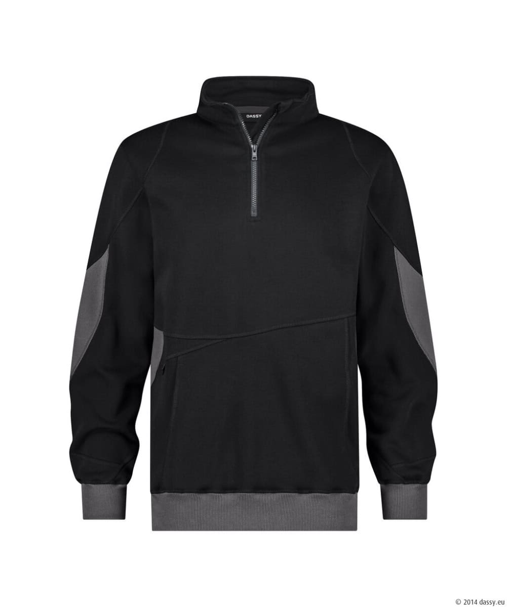 HYRAX Next Half Zip Zwart/Antracietgrijs