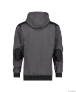 INDY Next Sweater met Kap Antracietgrijs/Zwart