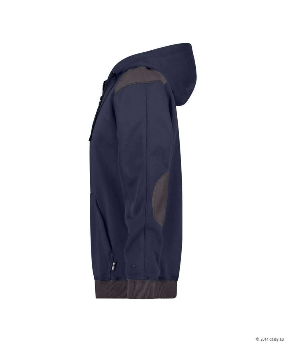 INDY Next Sweater met Kap Nachtblauw/Antracietgrijs