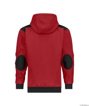 INDY Next Sweater met Kap Rood/Zwart